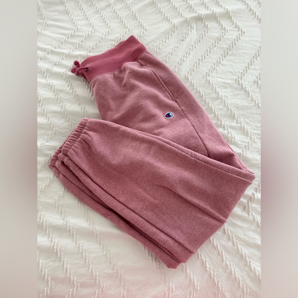 Champion sweatpants - women’s size medium pink